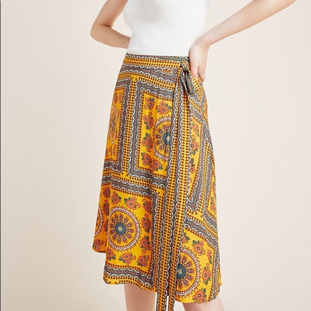 Farm Rio for Anthropologie Suncatcher Skirt